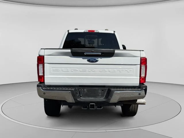 Used 2021 Oxford White Ford Lariat image 4
