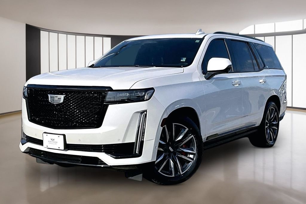 Used 2021 White Cadillac Sport Platinum image 1