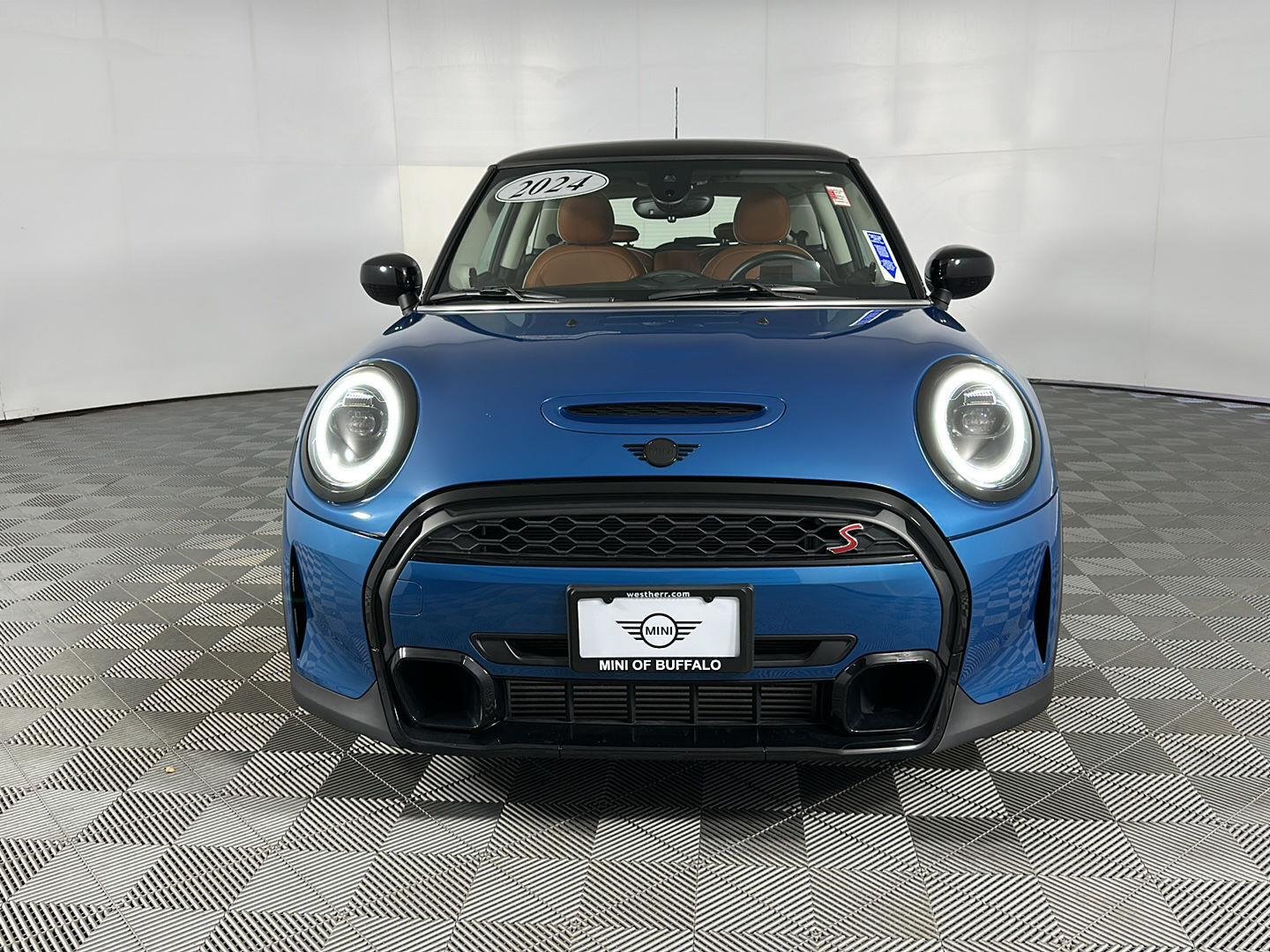 Used 2024 Island Blue Metallic MINI Cooper S image 2