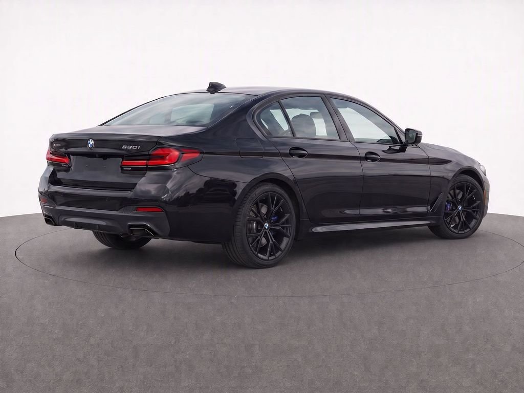 Certified Used 2023 Carbon Black Metallic BMW 530i xDrive image 6