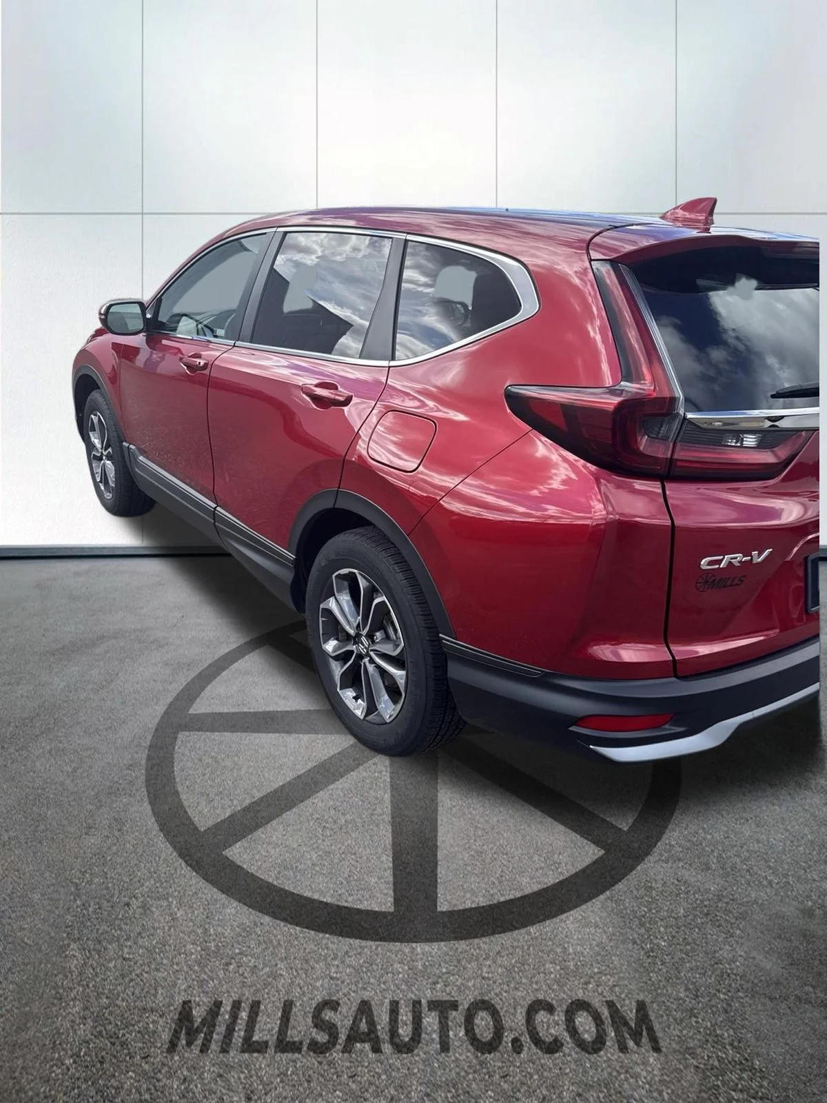 Certified Used 2022 Radiant Red Metallic Honda EX image 5