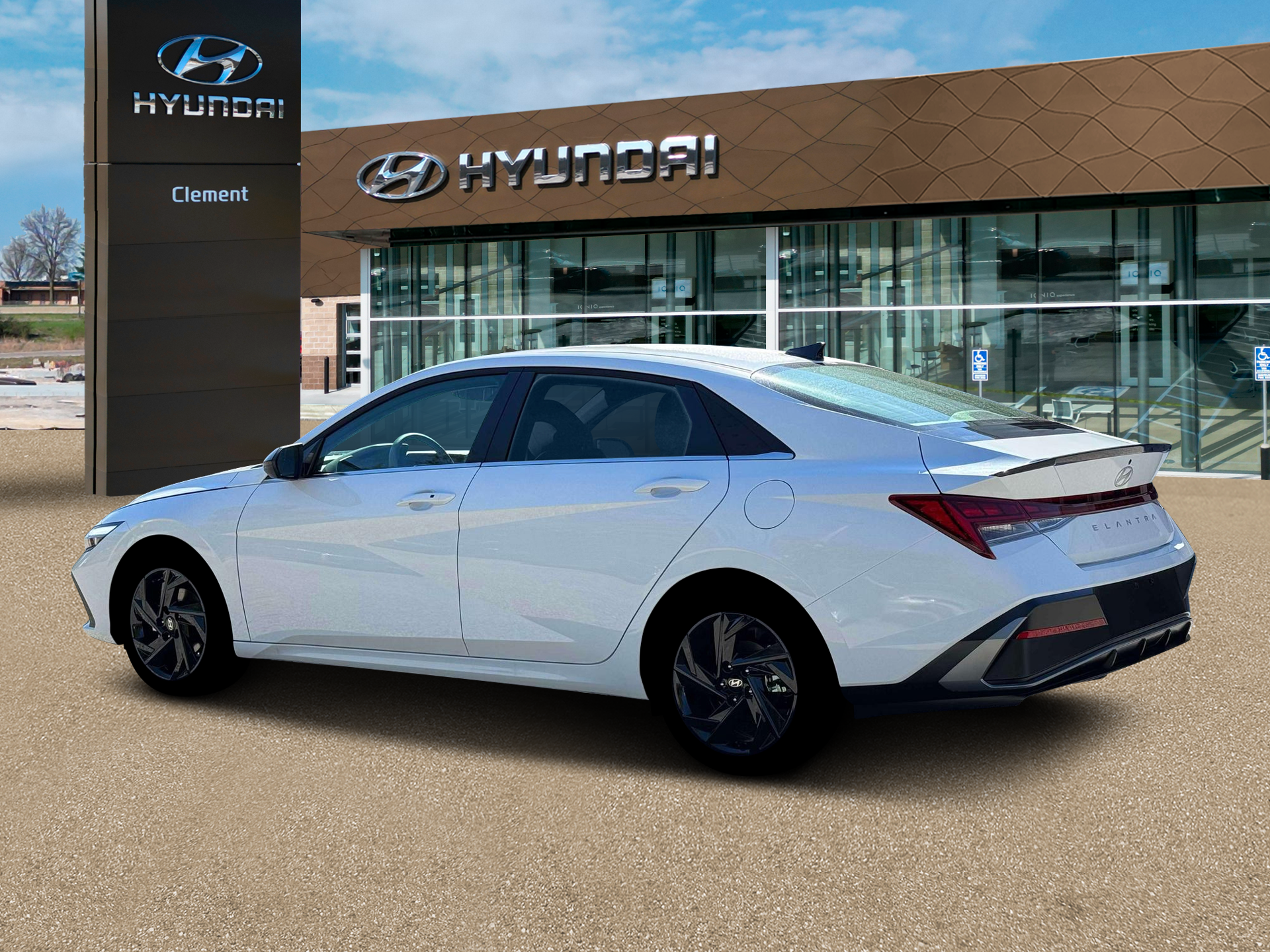 New 2026 White Hyundai SEL Sport image 4