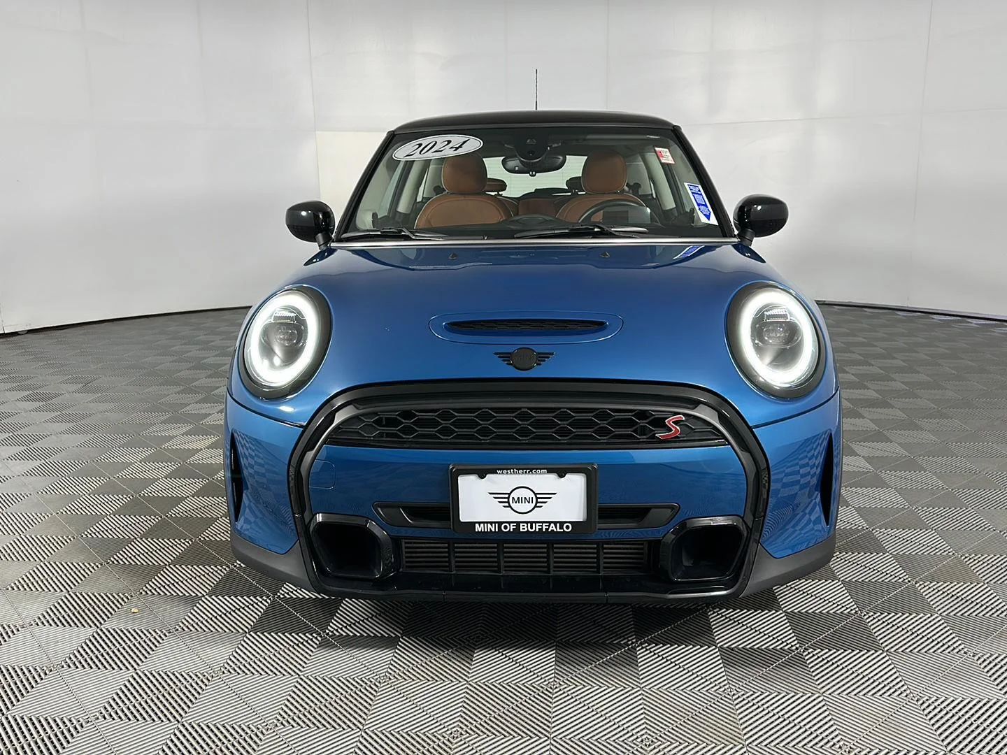 Used 2024 Island Blue Metallic MINI Cooper S image 2