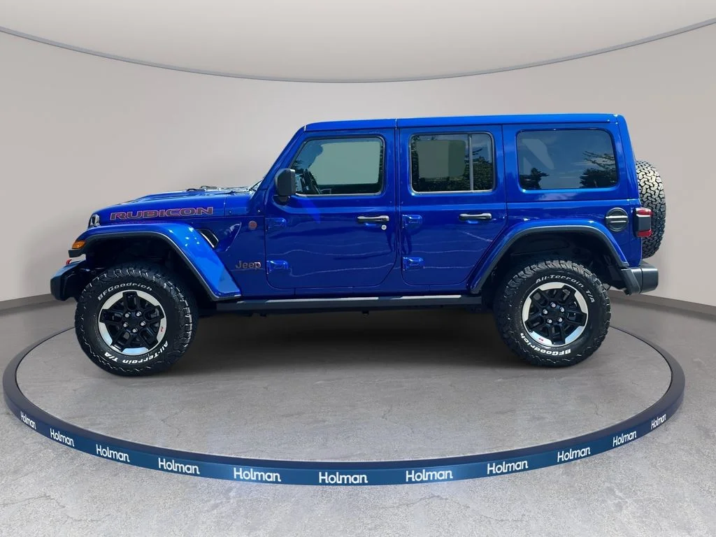 Used 2020 Blue Jeep Unlimited Rubicon image 9