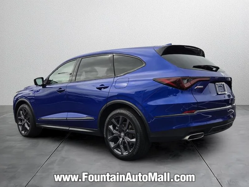 Used 2024 Apex Blue Pearl Acura SH-AWD W/A-SPEC PACKAGE image 3