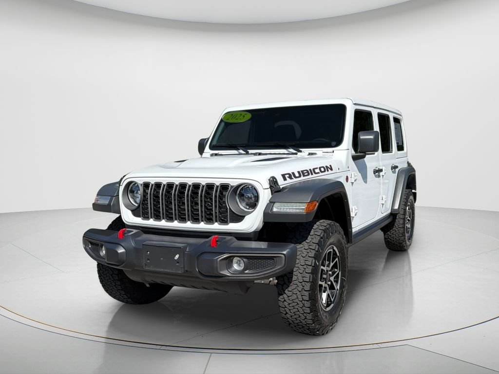 Used 2025 White Jeep Rubicon image 1