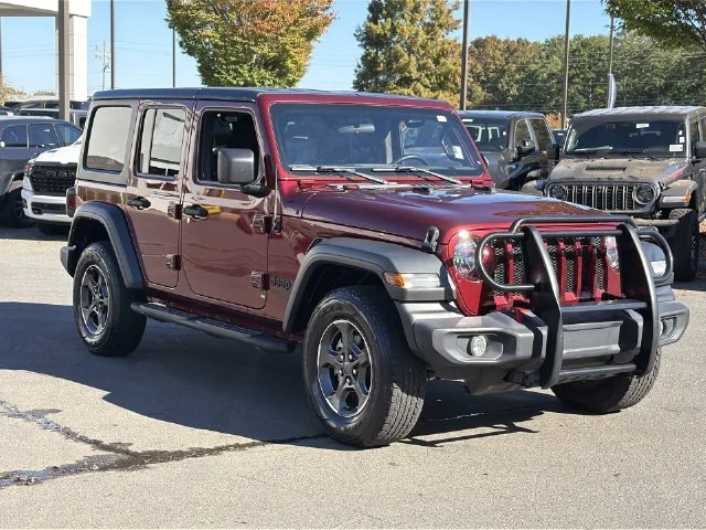 Used 2021 Red Jeep Unlimited Sport S image 14