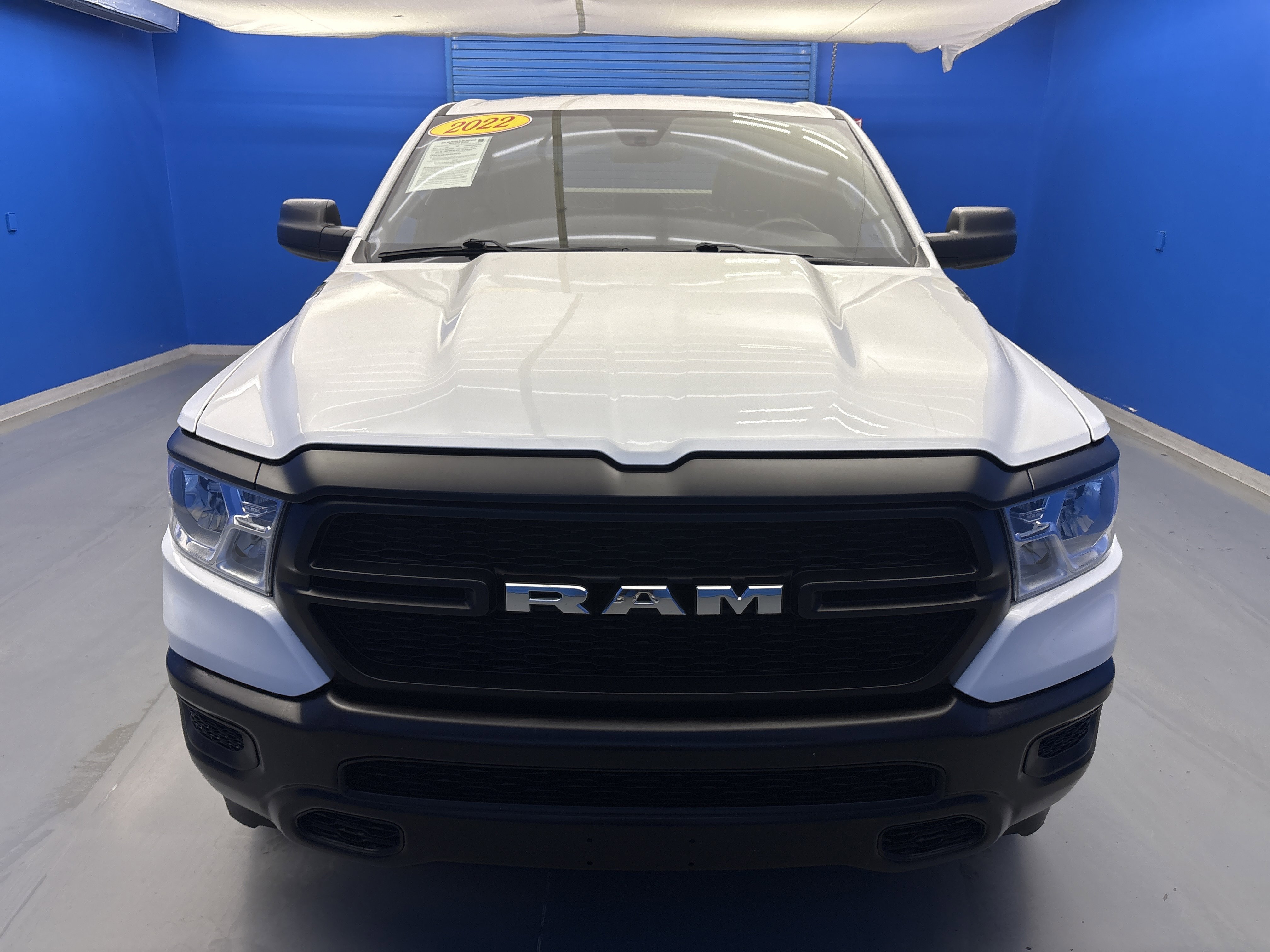 Used 2022 Bright White Clearcoat Ram Tradesman image 3