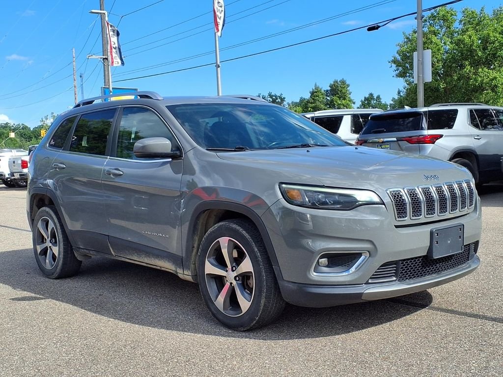Used 2020 Gray Jeep Limited image 3