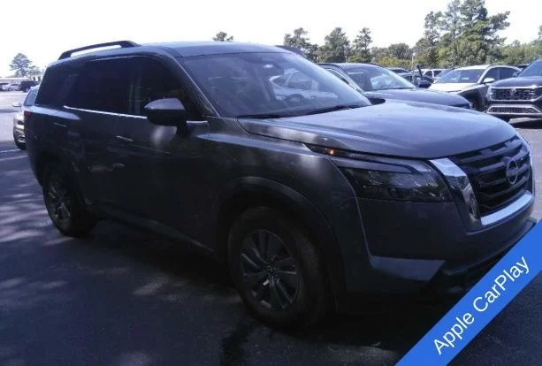 Used 2025 Gun Metallic Nissan SV image 3