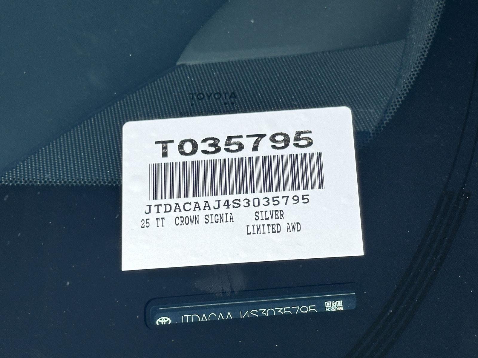 Used 2025 Storm Cloud Toyota XLE image 14