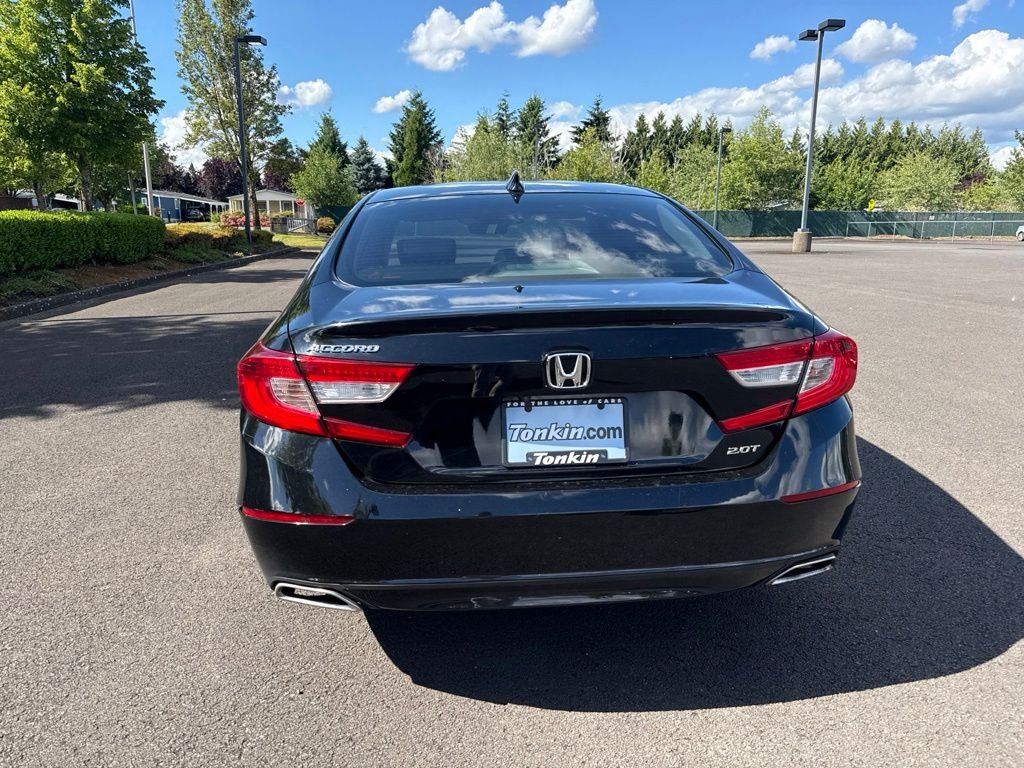 Used 2018 Crystal Black Pearl Honda EX-L 2.0T image 6
