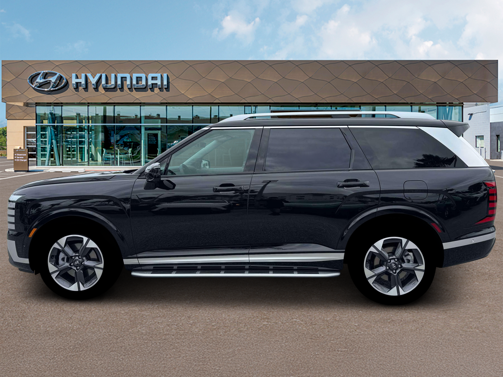 New 2026 Black Hyundai Limited FWD image 3