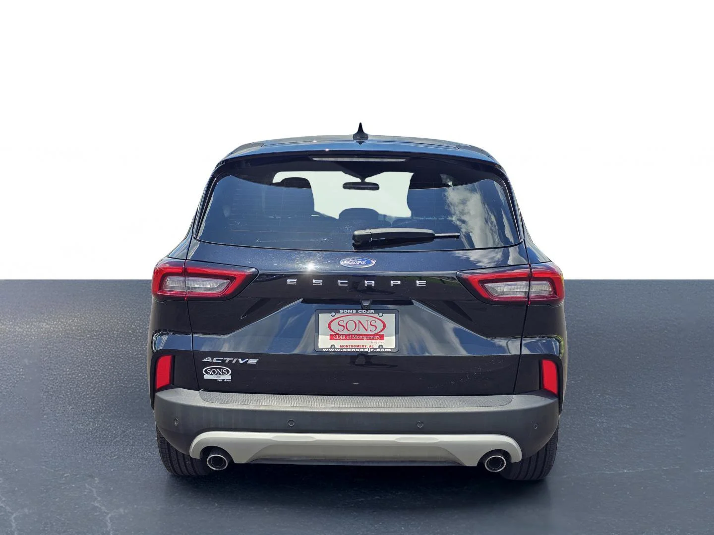 Used 2025 Agate Black Metallic Ford Active image 11