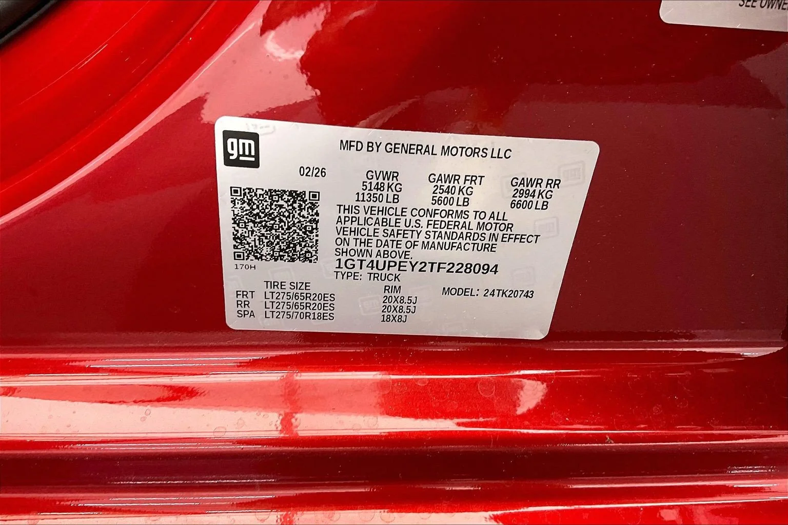 New 2026 Volcanic Red Tintcoat GMC AT4 image 20