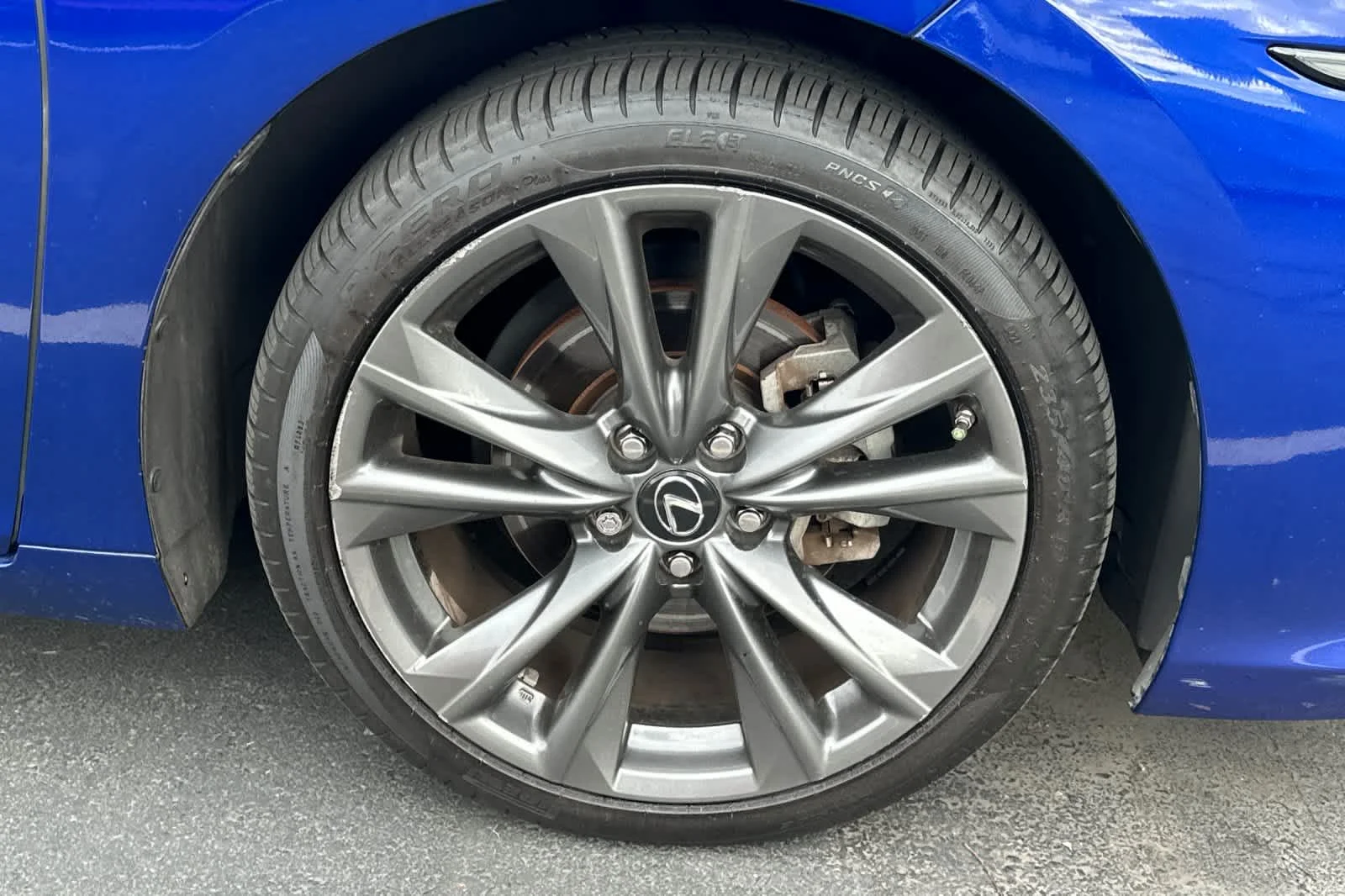 Used 2019 Ultrasonic Blue Mica 2.0 Lexus F SPORT image 12