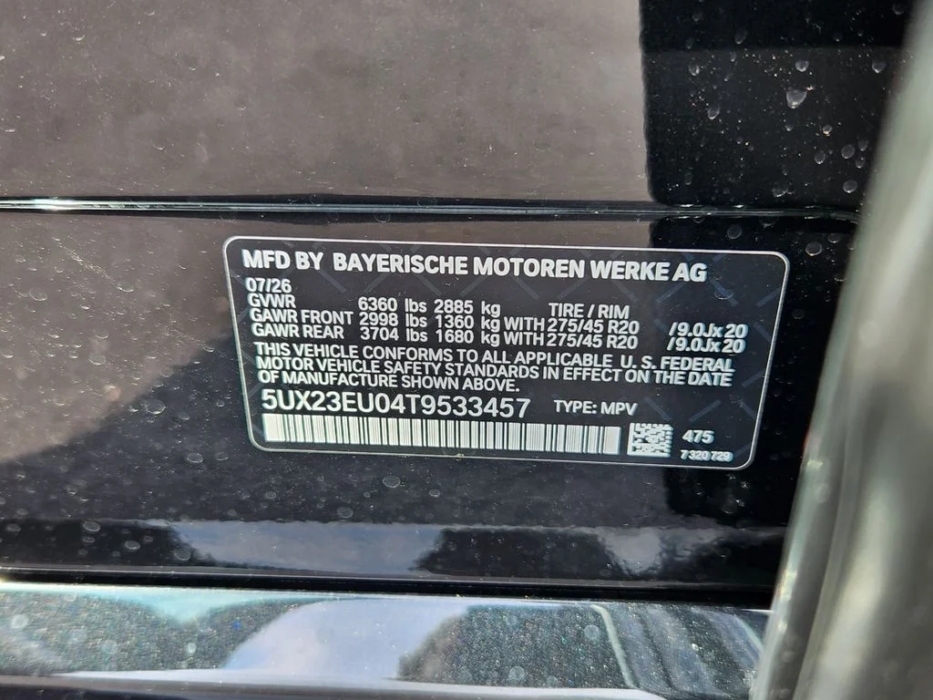 New 2026 Black Sapphire Metallic BMW xDrive40i image 22