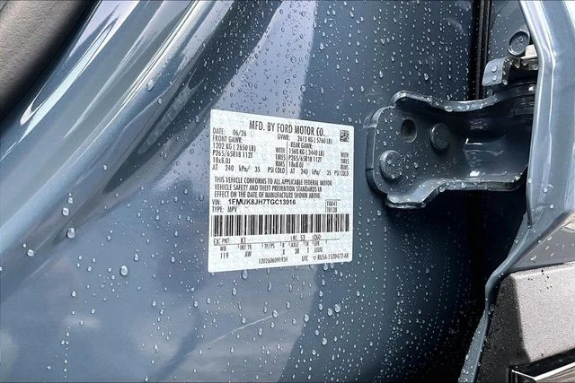 New 2026 Vapor Blue Metallic Ford Tremor® image 8