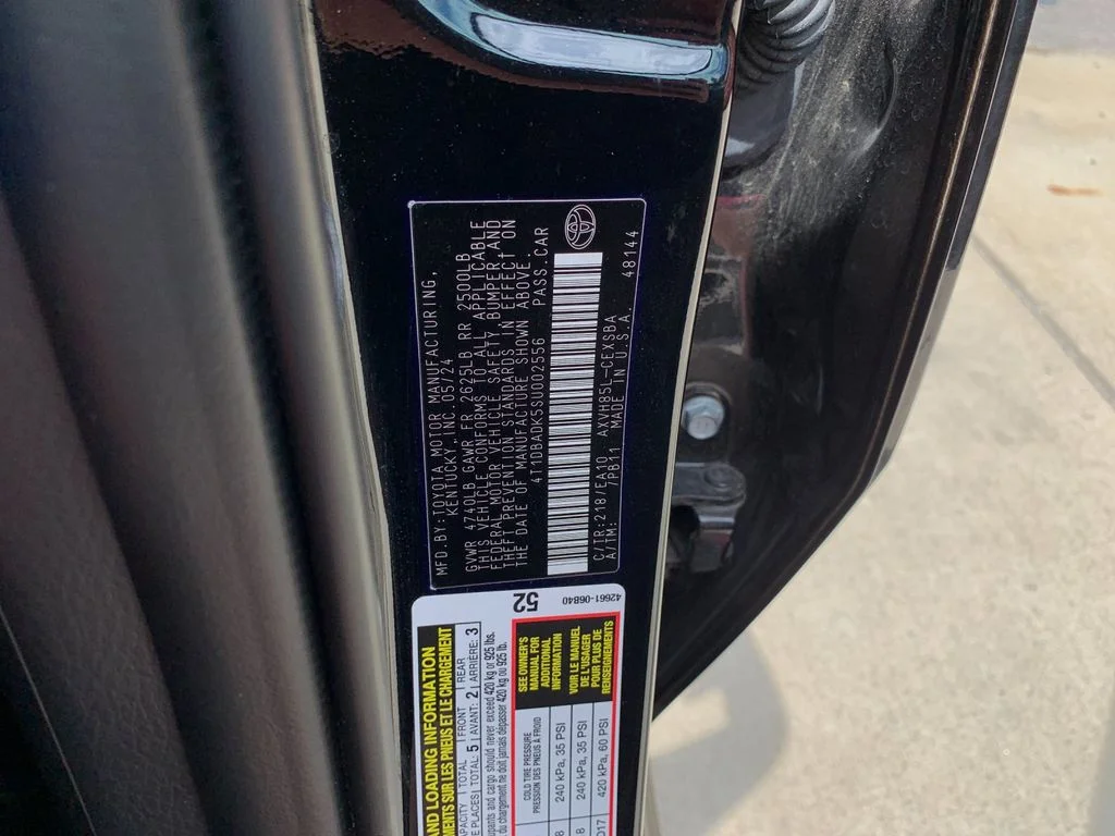 Used 2025 Black Toyota SE image 34