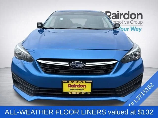 Used 2020 Ocean Blue Pearl Subaru Base image 2