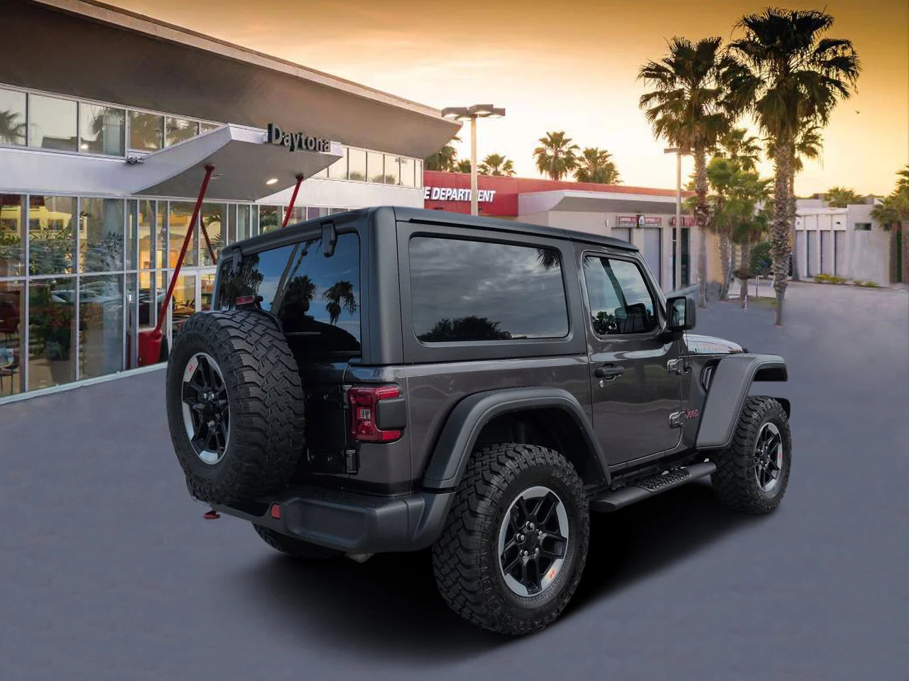 Used 2019 Crystal Metallic Jeep Rubicon image 3