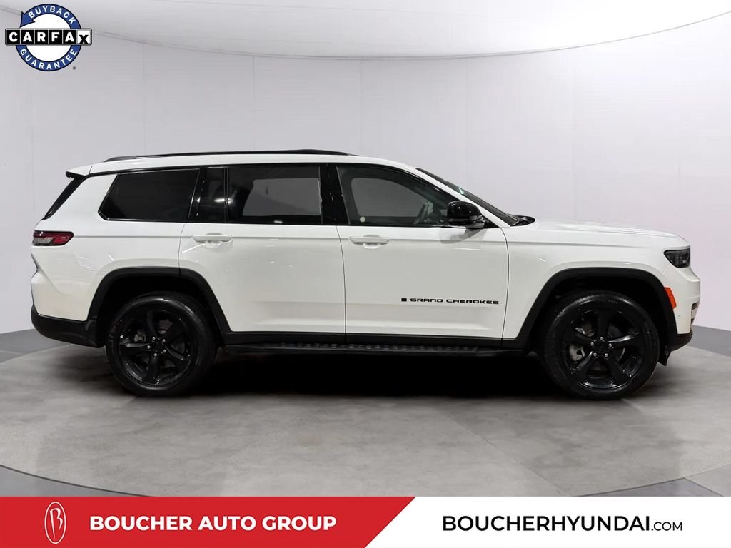 Used 2024 Bright White Clearcoat Jeep Limited image 2