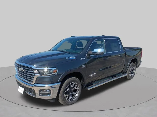 New 2027 Forged Blue Metallic Exterior Paint RAM Laramie image 1