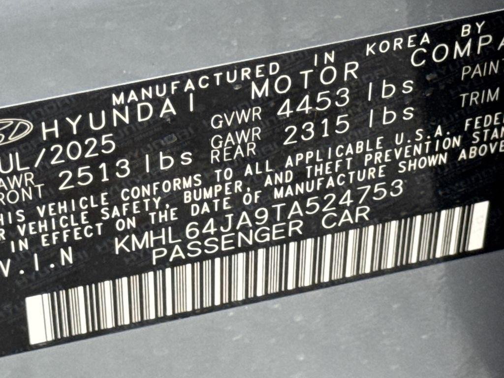 New 2026 Blue Hyundai SEL Sport image 31