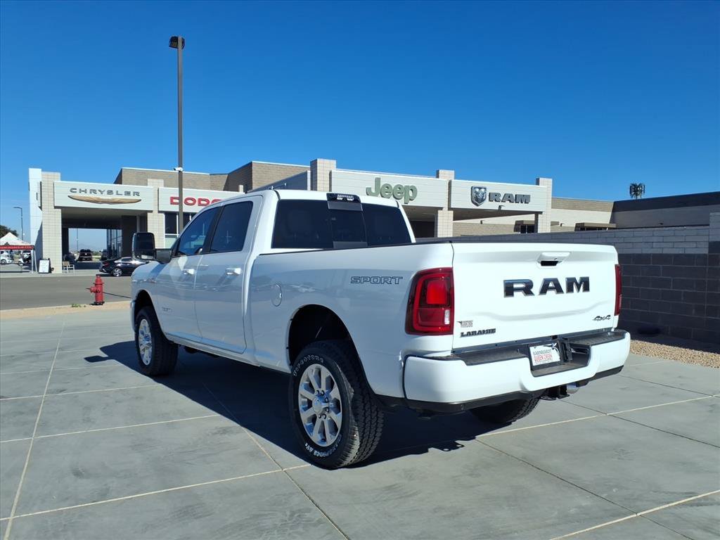 New 2026 Bright White Clear-Coat Exterior Paint RAM Laramie image 4