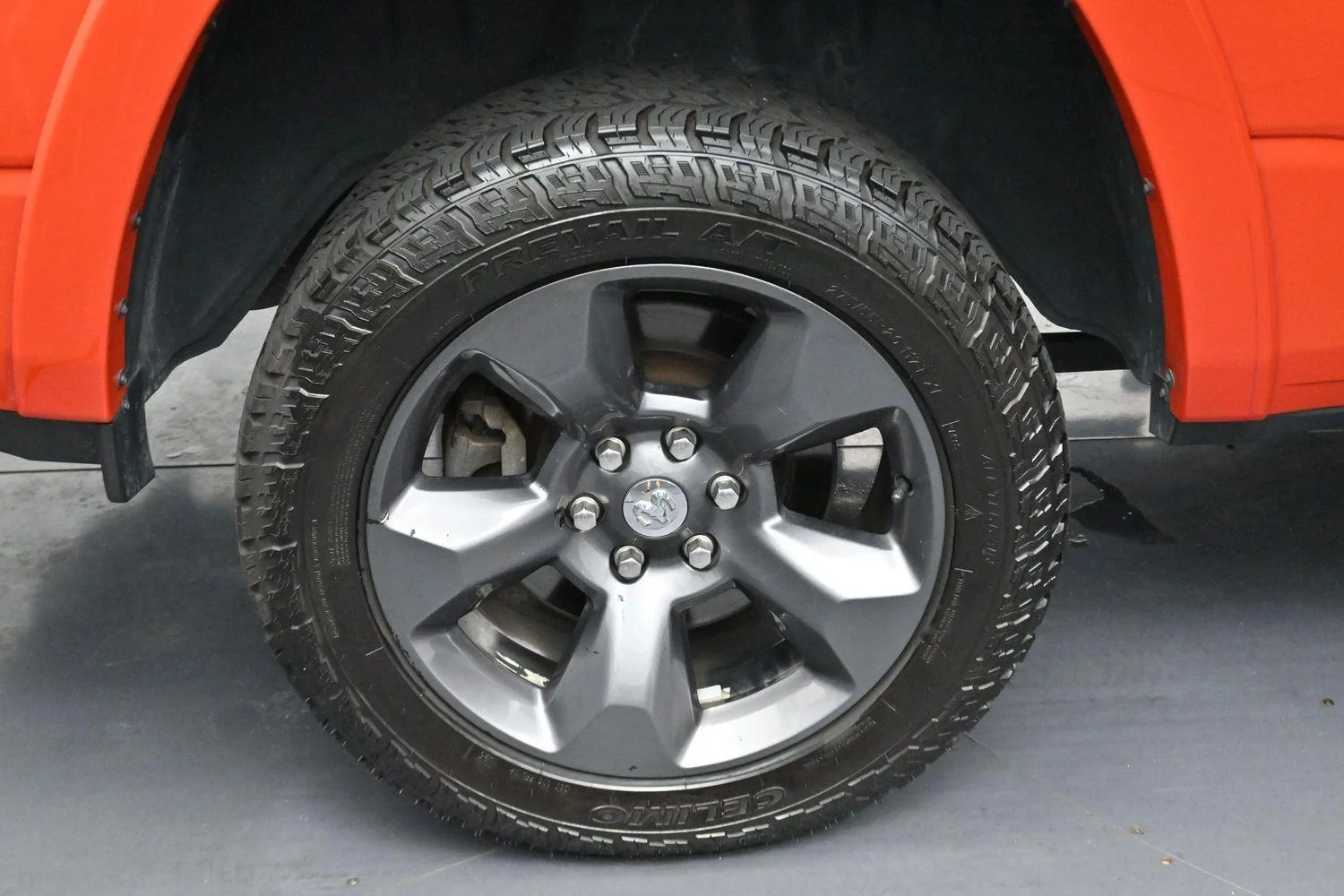 Used 2021 Spitfire Orange Clearcoat Ram Big Horn image 34