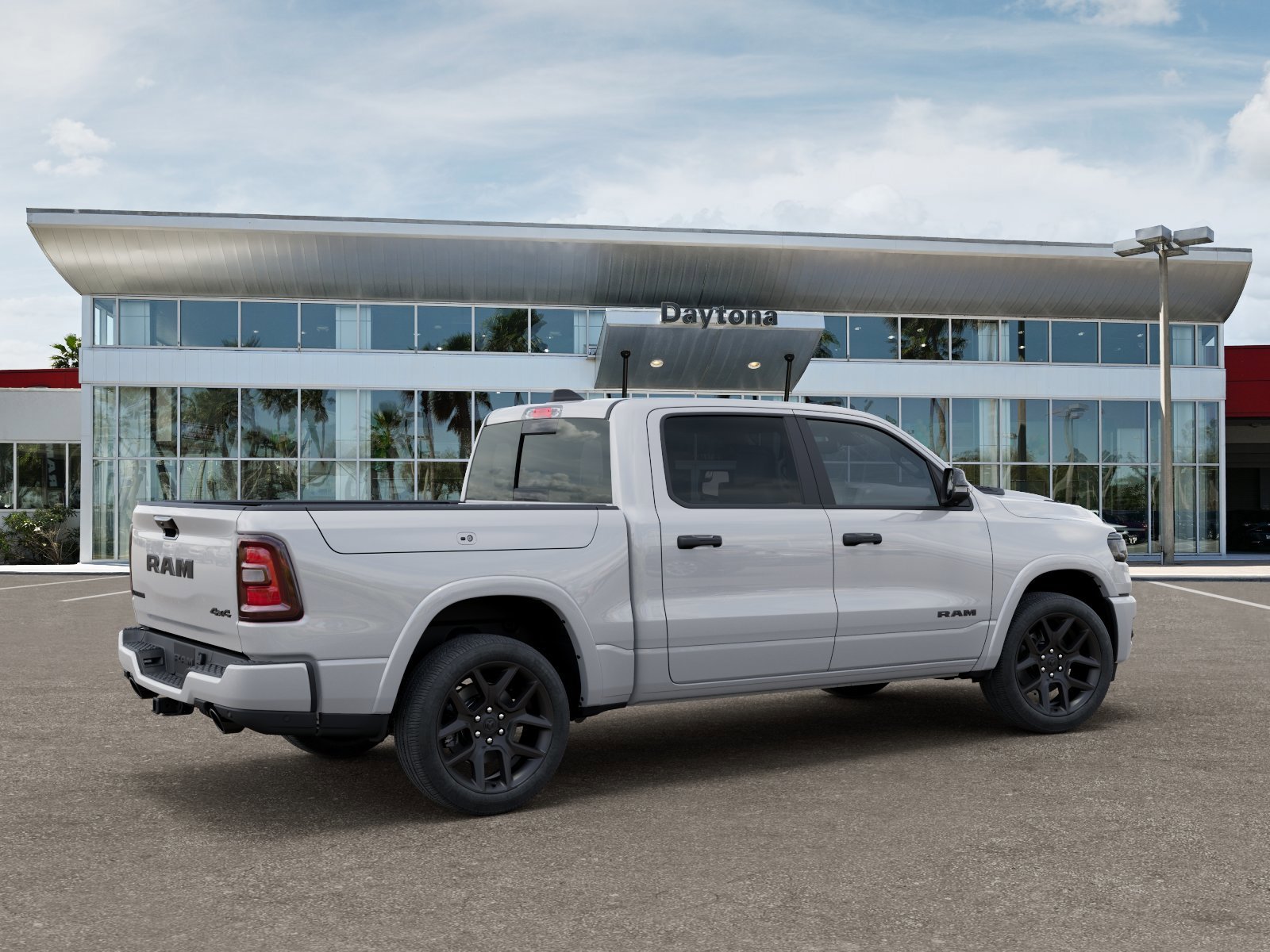 New 2026 Ivory White Tri-Coat Pearlcoat RAM Laramie image 4