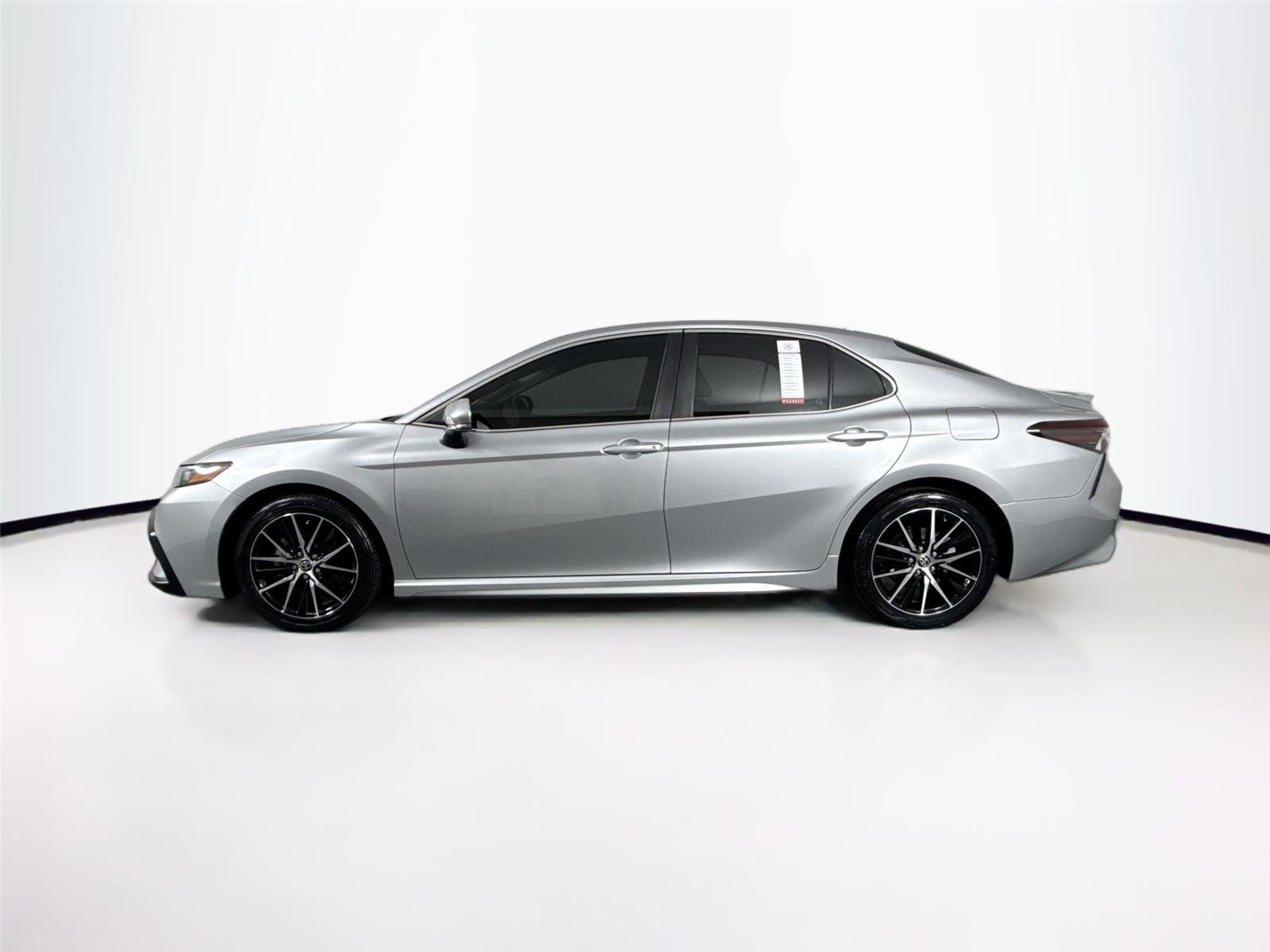 Certified Used 2021 Celestial Silver Metallic Toyota SE image 12