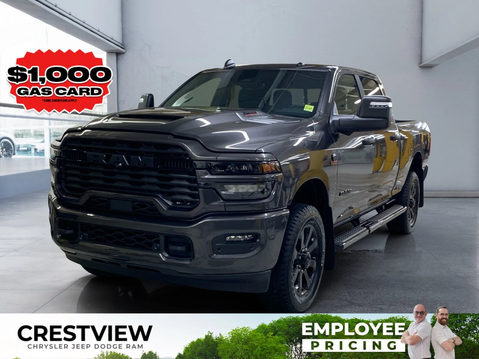 New 2026 Granite Crystal Metallic Ram Big Horn image 1