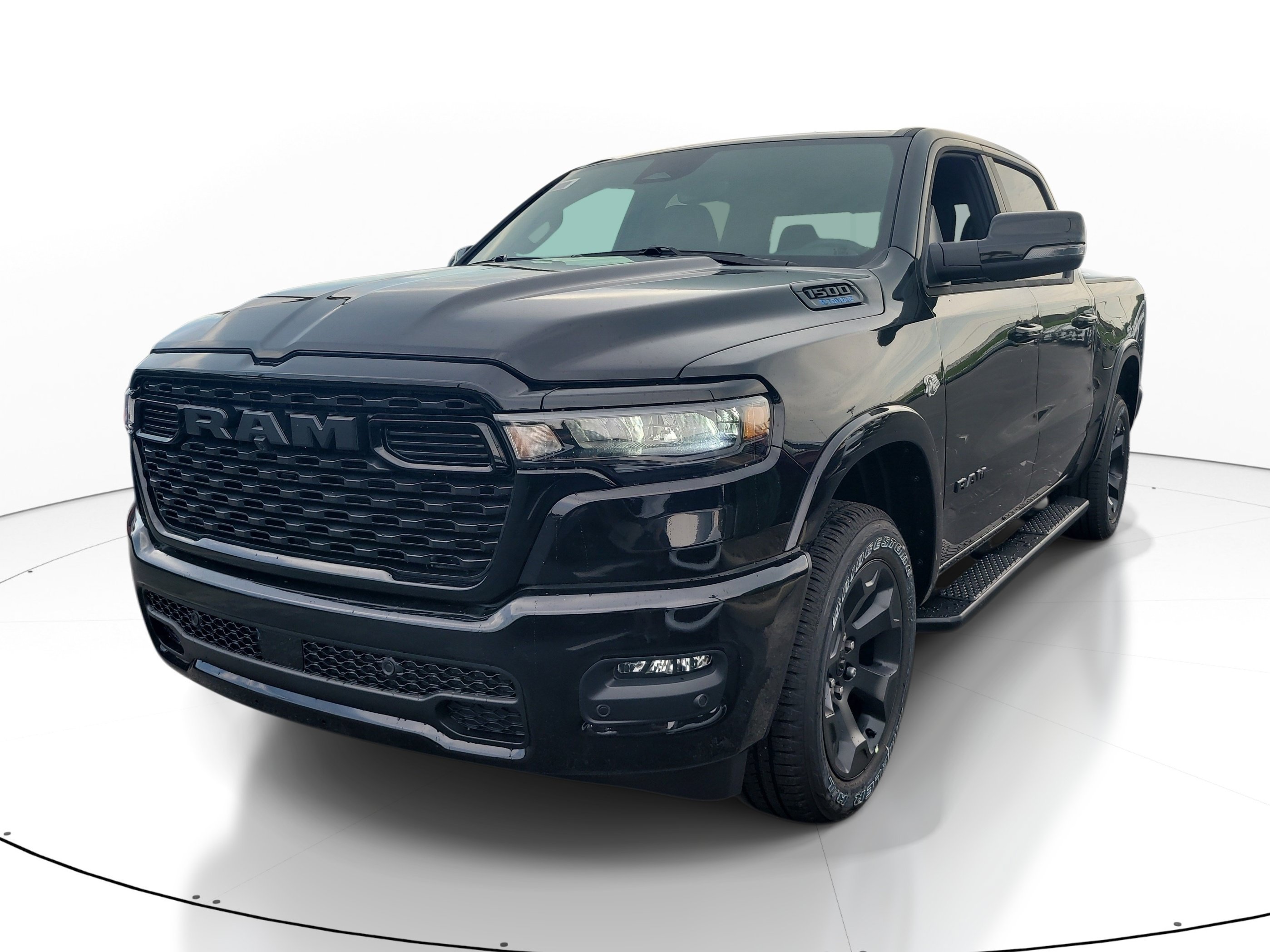 New 2026 Diamond Black Crystal Pearl-Coat Exterior Paint RAM Big Horn image 4