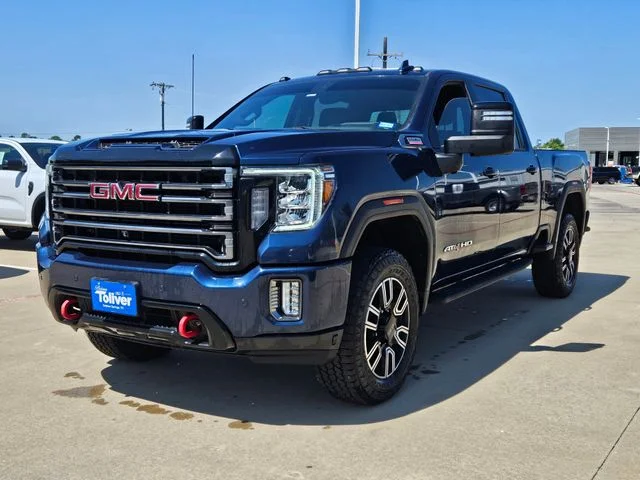 Used 2022 Pacific Blue Metallic GMC AT4 image 2