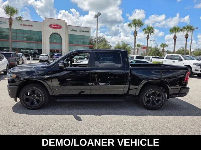 New 2026 Diamond Black Crystal Pearl-Coat Exterior Paint RAM Big Horn/Lone Star image 4