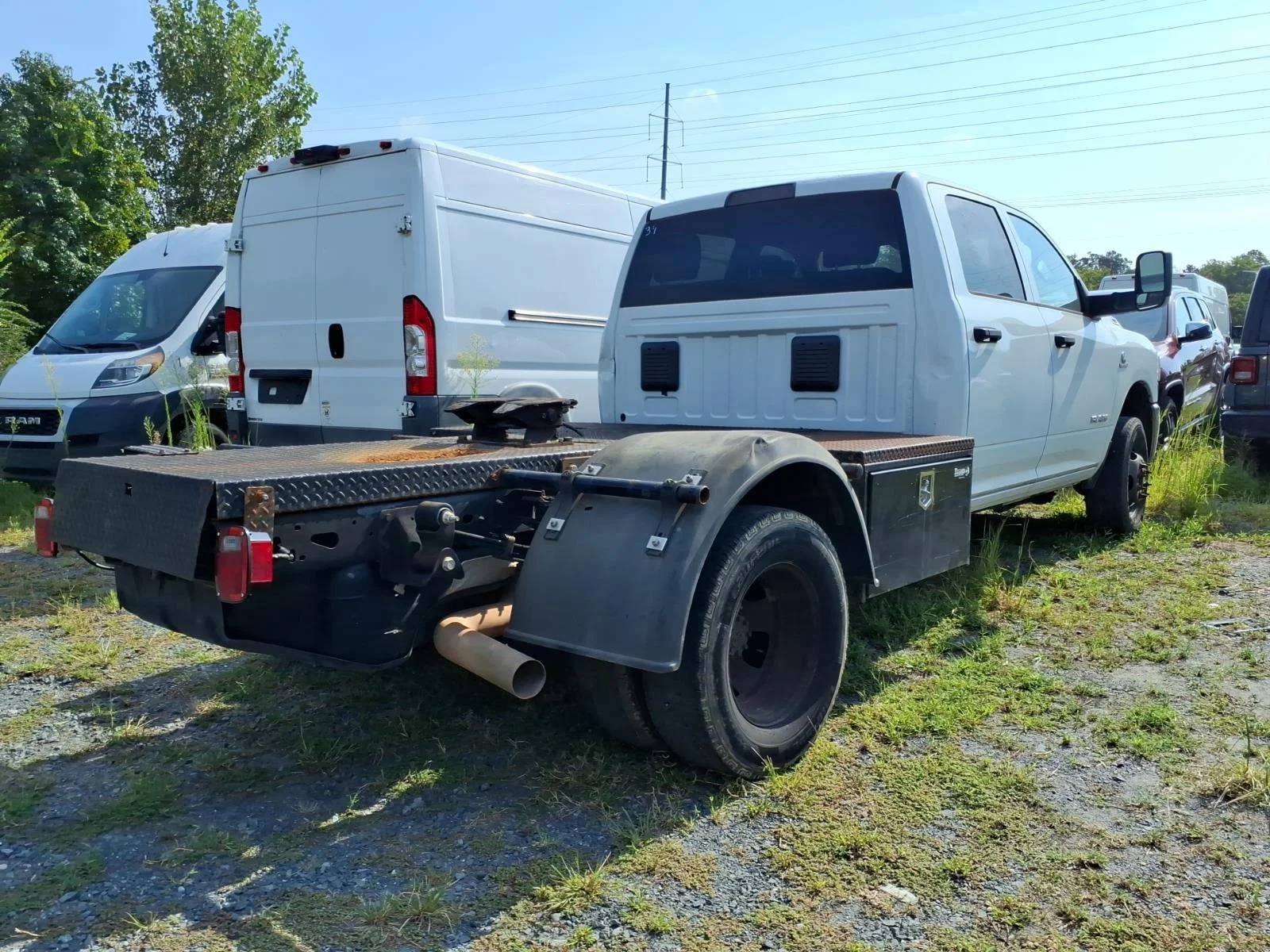 Used 2022 Bright White Clearcoat Ram Tradesman image 11