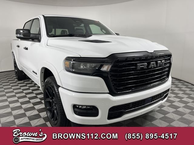 New 2026 Bright White Clear-Coat Exterior Paint RAM Laramie image 1