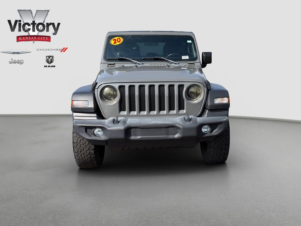 Used 2020 Jeep Wrangler Unlimited Sport S with VIN 1C4HJXDG7LW110190 for sale in Kansas City