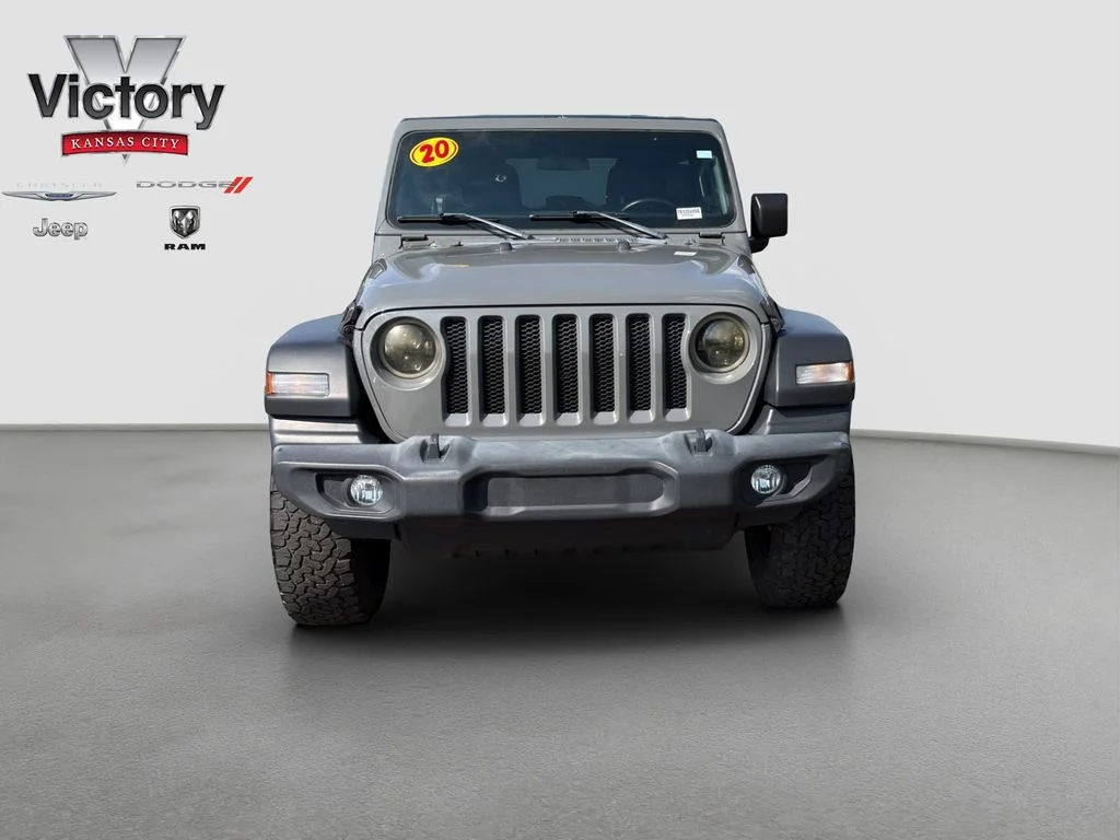 Used 2020 Jeep Wrangler Unlimited Sport S with VIN 1C4HJXDG7LW110190 for sale in Kansas City
