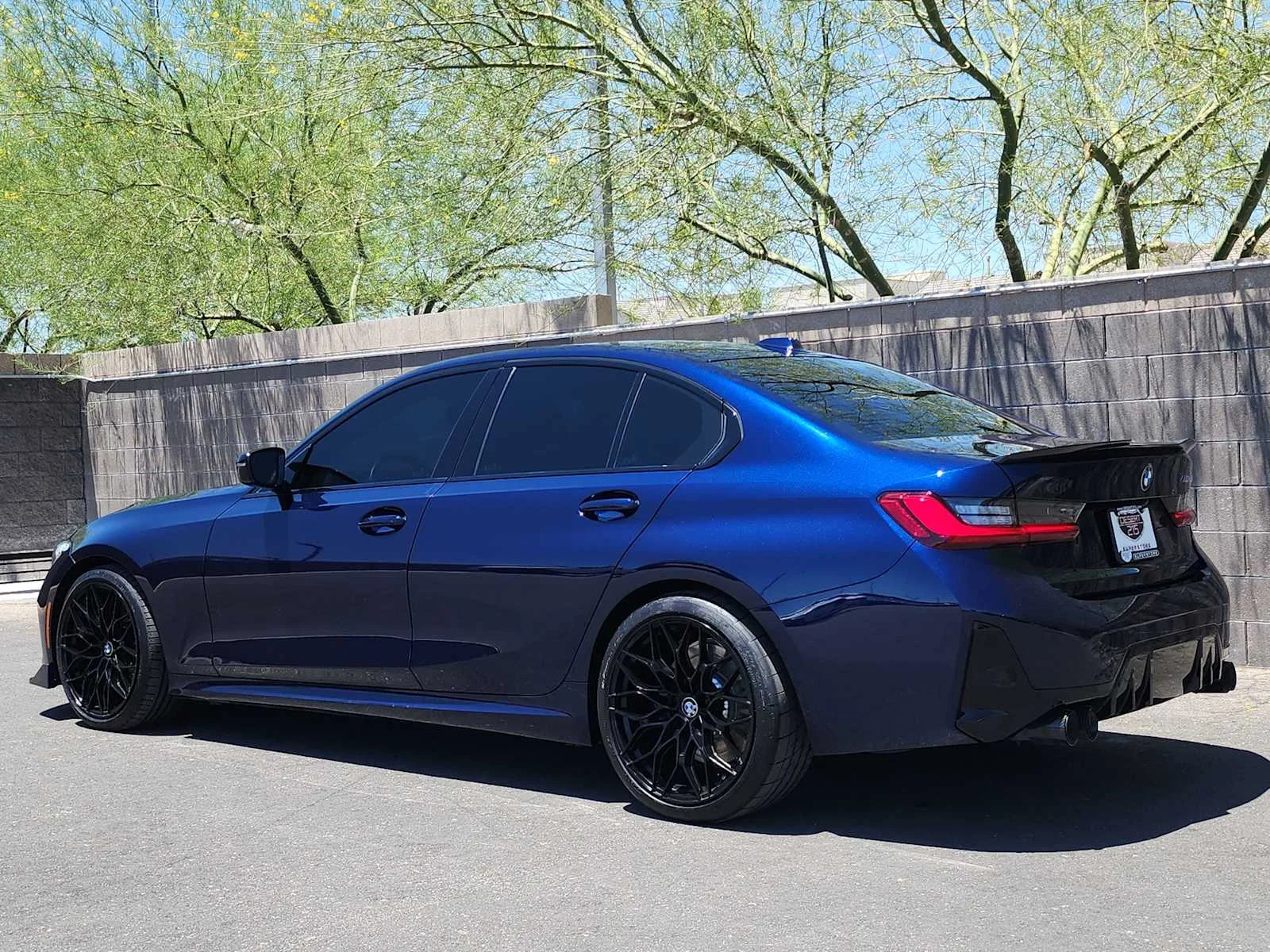 Used 2025 Tanzanite Blue II Metallic BMW M340i image 6