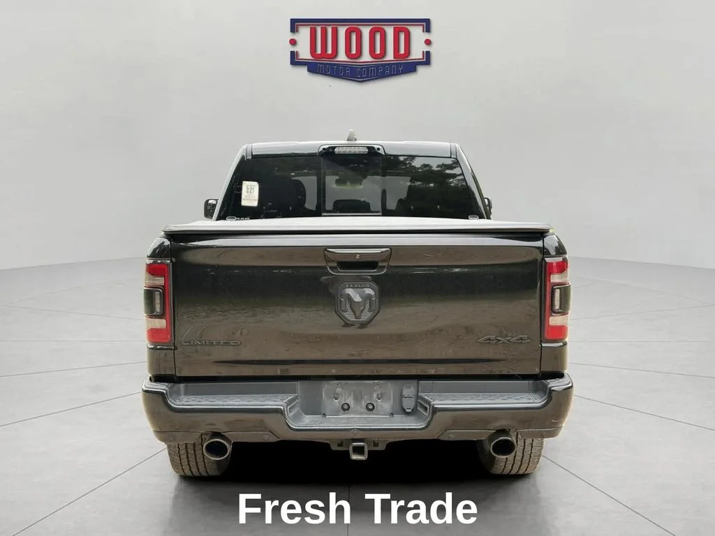 Used 2021 Diamond Black Crystal Pearlcoat Ram Limited image 5