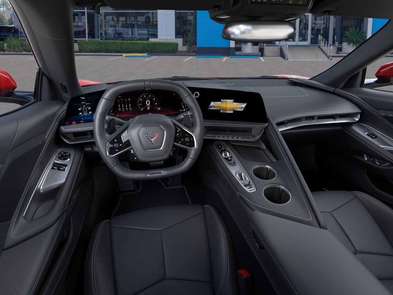 2026 Chevrolet Corvette Z06 1LZ Red at Classic Elite Chevrolet Hwy 6