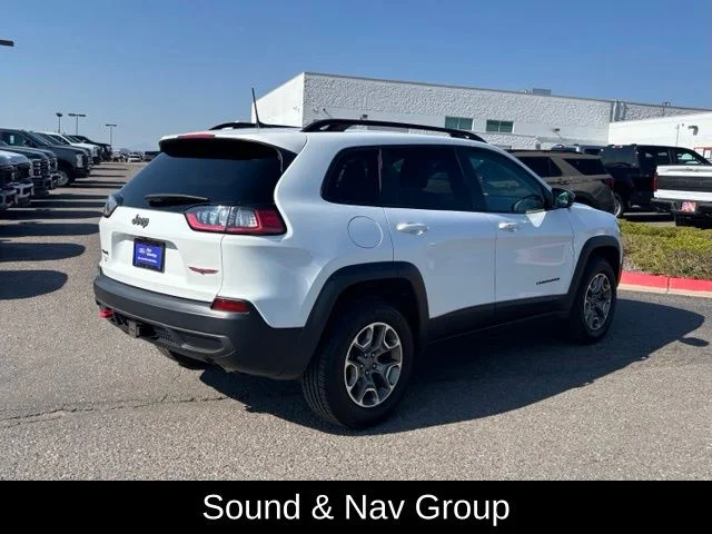 Used 2022 White Jeep Trailhawk image 6
