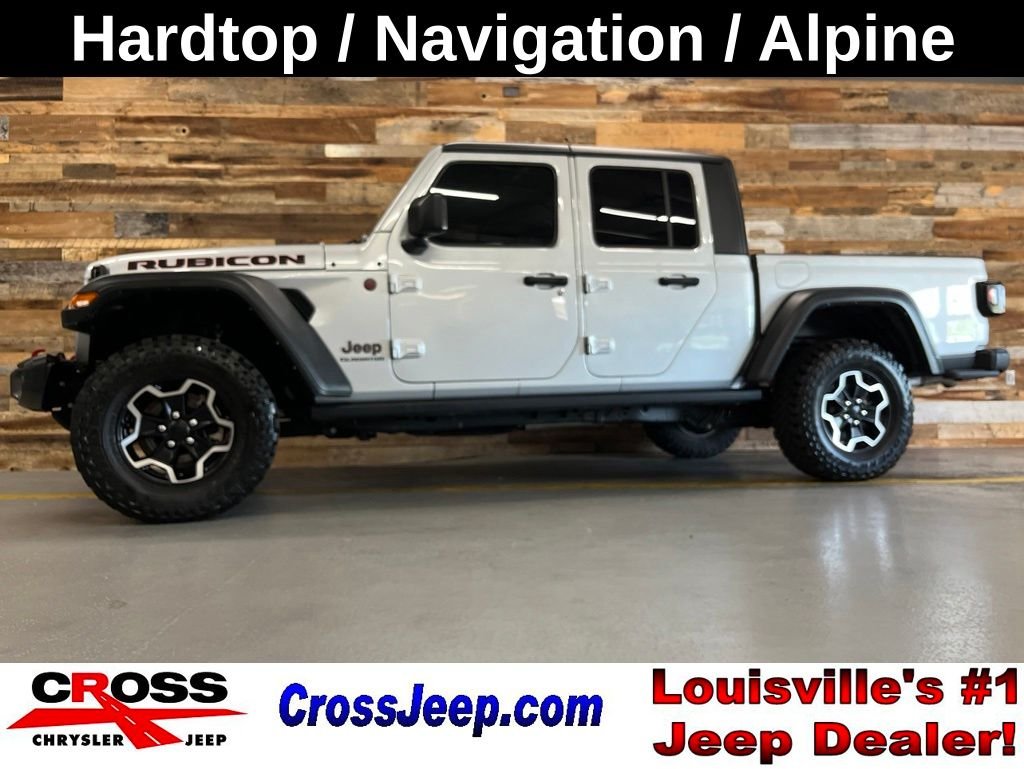 Used 2022 Silver Jeep Rubicon image 1