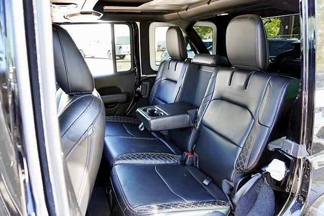 Used 2021 Black Jeep 4-Door Sahara High Altitude 4xe image 22