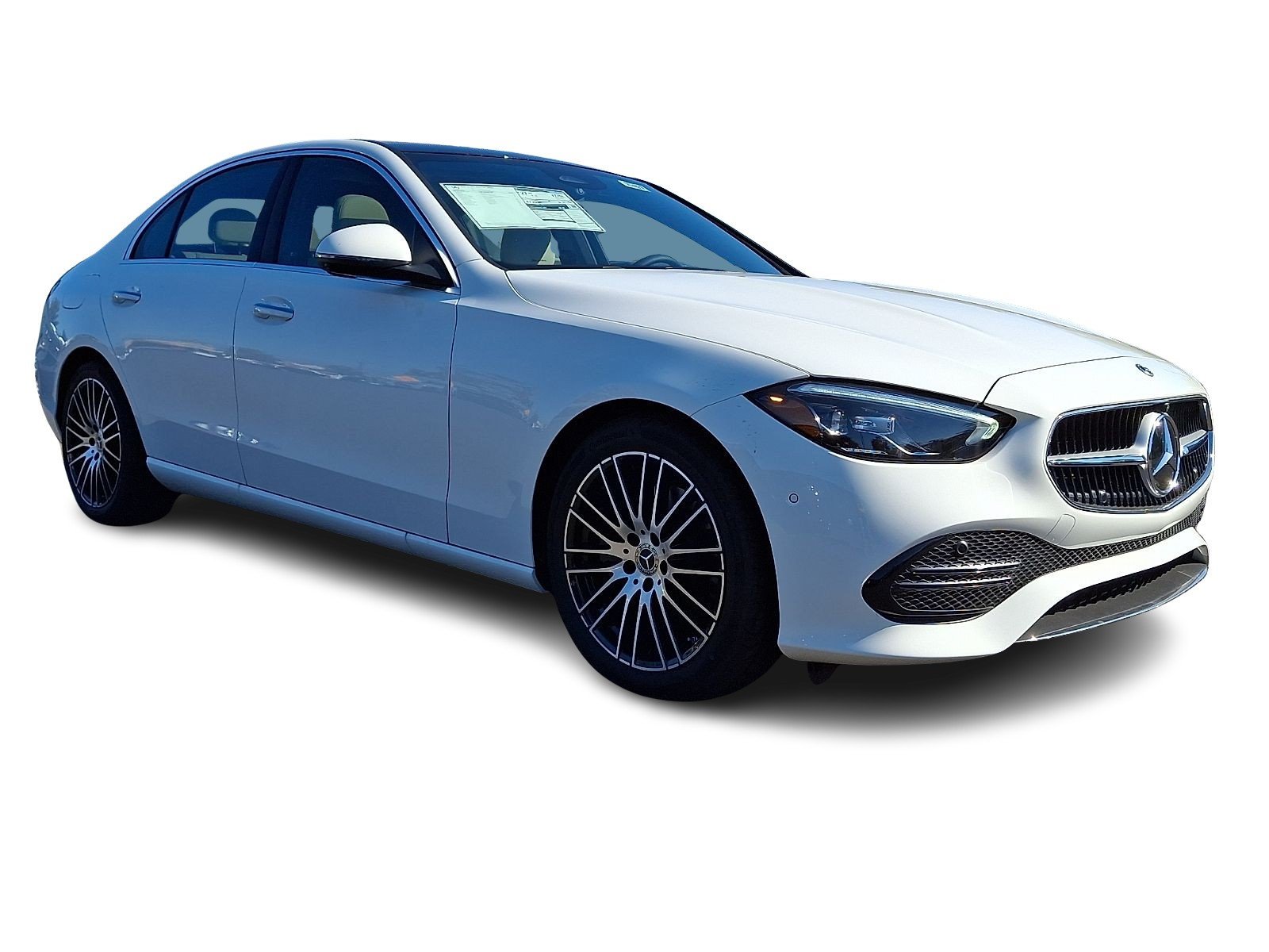 New 2027 Polar White Mercedes-Benz C 300 image 2