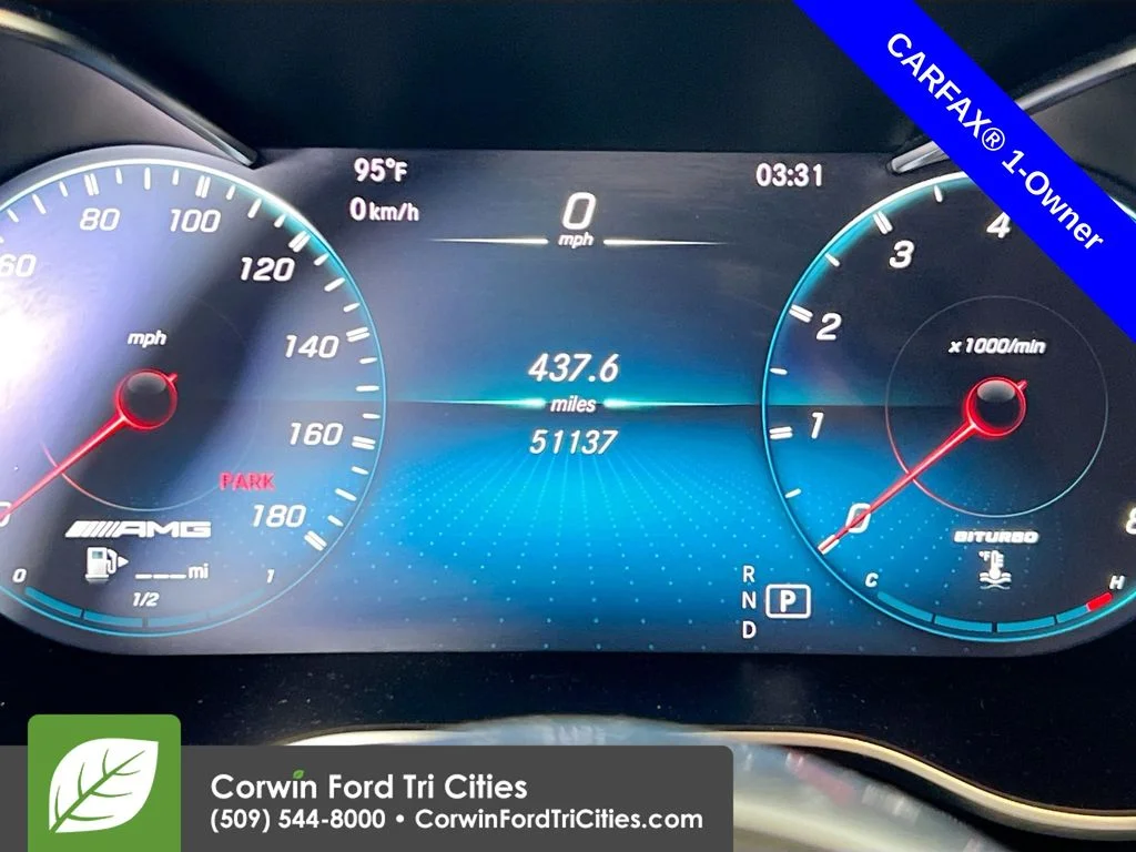 Used 2020 designo Selenite Gray Magno Mercedes-Benz C 43 AMG® image 2