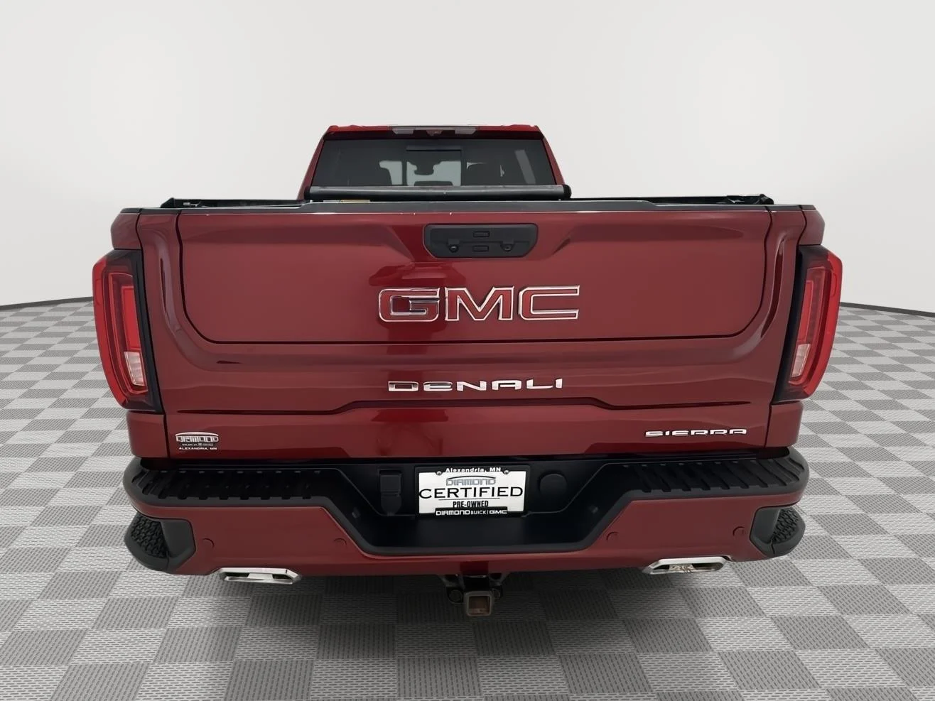 Used 2024 Volcanic Red Tintcoat GMC Denali image 4