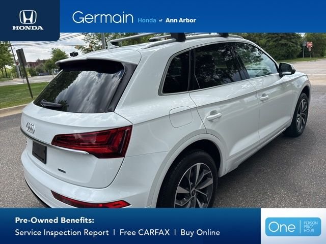 Used 2022 Ibis White Audi 45 S line Premium image 8